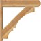 Ekena Millwork Balboa Rough Sawn Craftsman Outlooker, Western Red Cedar, 8"W x 38"D x 38"H OUT08X38X38BOA04RWR - alternate 2